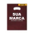 Sacolas plásticas personalizadas alça vazada brilhosa - comprar online