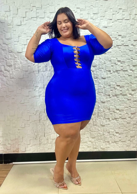 VESTIDO LISA PLUS - comprar online