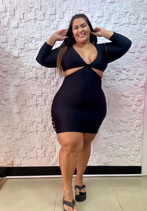 VESTIDO PRISCILA PLUS