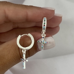 argollas acero blanco 14mm (cod 13655)