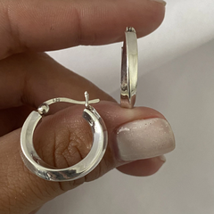 Argollas Plata 20mm Par (cod 15388)