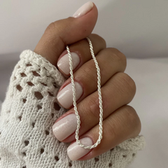 Cadena plata 45cm (cod 15776)