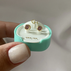 Abridores de oro 18k par (cod 15929)