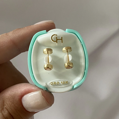 Abridores de oro 18k par (cod 15929) - comprar online