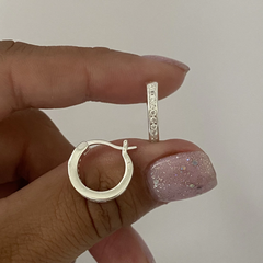 Argollas Plata 15 mm (Cod 12186)