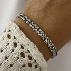 Pulsera acero quirúrgico 19cm (Cod 16531)