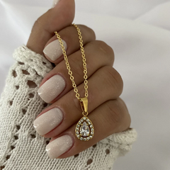 Conjunto de Acero Dorado 41 a 46cm (cod 16717)