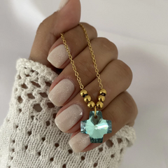 Conjunto Acero Dorado 45cm (cod 16786)