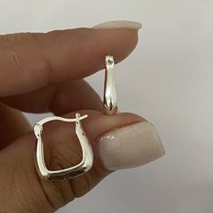 Argollas Plata 13mm par (cod 16889)