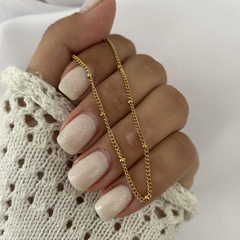 Cadena Acero Dorado (cod 17010)