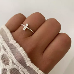 ANILLO ACERO BLANCO (COD 17120)