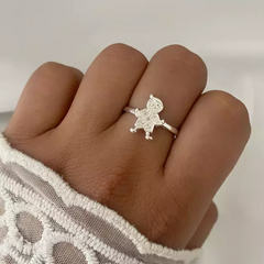 ANILLO ACERO BLANCO (COD 17136)