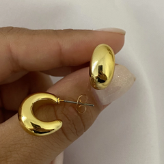Semi Argollas Fantasía par (cod 17203)
