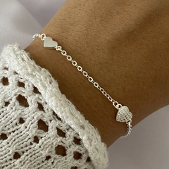 Pulsera Plata 17 a 20cm (cod 17297)