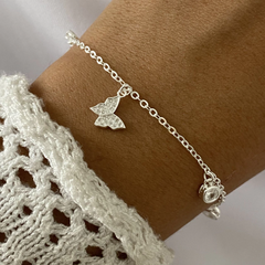 Pulsera Plata 17 a 20cm (cod 17302)