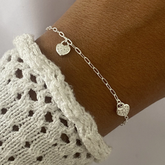 Pulsera Plata 17 a 20cm (cod 17358)