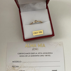 Anillo oro 18k (cod 18870) en internet