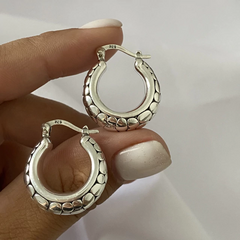 Argollas Plata 20mm par (cod 18981)