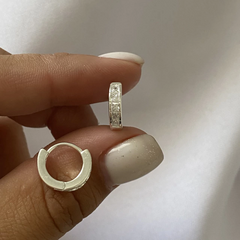 Argollas Plata 12mm Par (cod 19040)