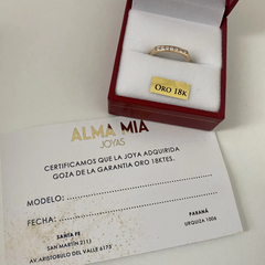 Anillo oro 18k (cod 19054) - comprar online