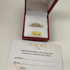Anillo oro 18k (cod 19055) - comprar online