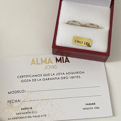 Argollas oro 18k 12mm par (cod 19059) - comprar online