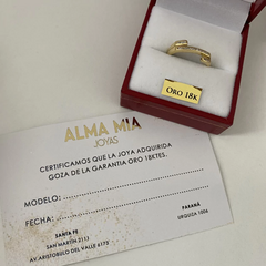 Anillo oro 18k (cod 19109) - comprar online