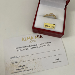 Anillo oro 18k (cod 19112) - comprar online
