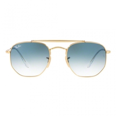 OCULOS DE SOL MARSHAL DOURADO E AZUL DEGRADE - comprar online