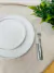 Plato Flat white 27 cm - Eban Home