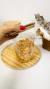 Imagen de Frasco vidrio con tapa bambu 800 ml