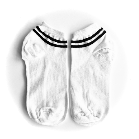 Soquete Old School Blanco