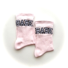 TENIS BABE ROSA - MEDIAS ROSARIO