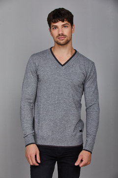 Sweater escote en V 6001