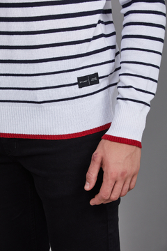 Sweater rayado 6040 - comprar online