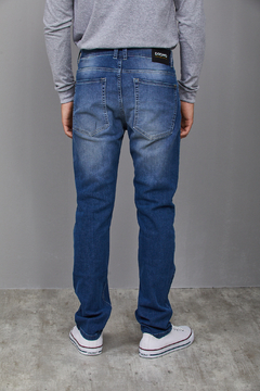 Jean azul rasgado 2065 - comprar online