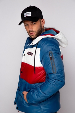 Campera tricolor dromo 9019 - comprar online