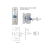 Boton De Salida Sudvision Para Embutir 9*2.5 - comprar online