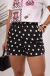 SHORT POÁ CREPE - PRETO