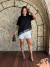 T-SHIRT MARINA RENDA MAX - PRETO - comprar online