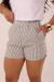 SHORT VERANO LISTRAS - VERDE OLIVA