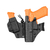Coldre Velado em Kydex Sidecar IWB Destro Glock .40 Gen5 Acombat - Invictus - Bazar Militar - Manaus - Amazonas - Tático - Militar - CAC - Atirador - Stand - Coldre - Coldre Velado - Kydex - Coldre de Kydex - Porte Velado - Polícia - Velado - Flexível - L