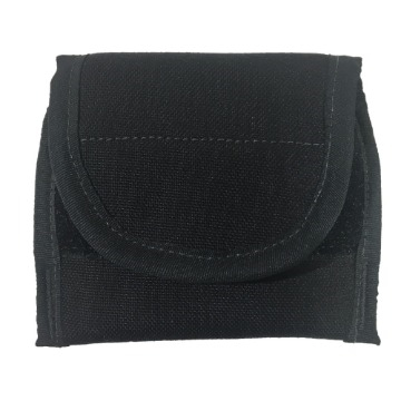 Porta Algema para Cinto WTC - Preto - Bazar Militar - Manaus - Amazonas - WTC - Equipamento Tático - Tático - Militar - Operacional - Polícia - Cintura - Porta Algema - Cordura Segurança