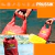 Saco Estanque Keep Dry de 5 litros Guepardo - Vermelho Laranja - Bazar Militar - Manaus - Amazonas - Guepardo - Nautika - NTK - Saco Estanque - Proteção - Equipamento Tático - Multimissão - Camping - Aventura - Trilha - Outdoor - Leve - Impermeável
