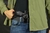 Coldre Velado em Kydex IWB para Plataforma Taurus PT-940 Destro Magnum - Carbono Black - Bazar Militar - Manaus - Amazonas - Equipamento Tático - Tático - Militar - Polícia - Coldre - Coldre Interno - Coldre Tático - Coldre Velado - Velado - CAC - Stand -