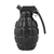 Granada Porta Munição de Airsoft Bélica - Preto - Bazar Militar - Manaus - Amazonas - BBs - Airsoft - Esfera de Plástico - Esfera - Esfera 6mm - Munição - Plástico - Polímero - 6mm - Esfera de Aço - Chumbinho - Peso de Mesa - Granada - Porta Munição - Bél