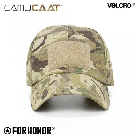 Boné Tático em Ripstop Forhonor - Camuflado Camucaat - Bazar Militar - Manaus - Amazonas - For honor - Tático - Boné - Boné Tático - Dia á Dia - CAC - Stand - Atirador - Airsoft