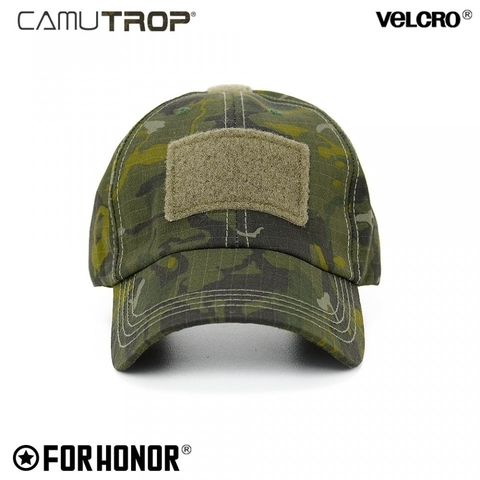Boné Tático em Ripstop Forhonor - Camuflado Camutrop - Bazar Militar - Manaus - Amazonas - For honor - Tático - Boné - Boné Tático - Dia á Dia - CAC - Stand - Atirador - Airsoft
