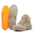 Bota One Mid Microfibra Solado Apache - Areia - Bazar Militar - Manaus - Amazonas - Equipamento Tático - Calçado - Dia a Dia - Cano Curto - Bota - Acerro - Conforto - Secagem Rápida