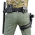 Tonfa Cassetete Tático Militar Bélica - Preto - Bazar Militar - Manaus - Amazonas - Bélica - Equipamento Tático - Tático - Equipamento Militar - Militar - Polícia - Operacional - Equipamento - Vigilante - Segurança - Guarda - Suporte de Cinto - Bastão - P